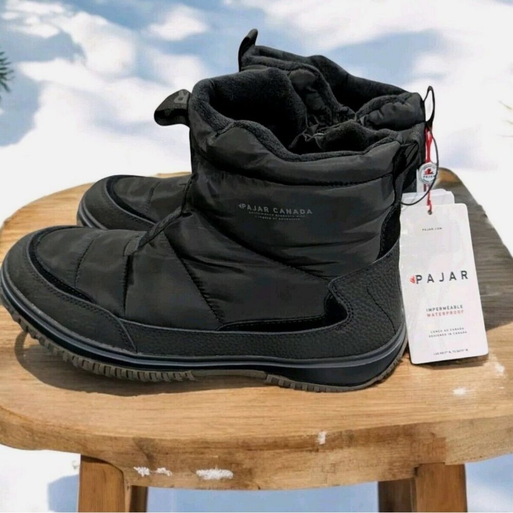 Pajar Canada Exo Lite Quilted Waterproof Ankle Boots